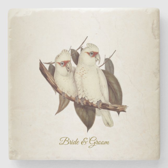 Weißer Untersetzer (Vorderseite)