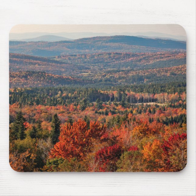Weißer Wald | New Hampshire Mousepad (Vorne)