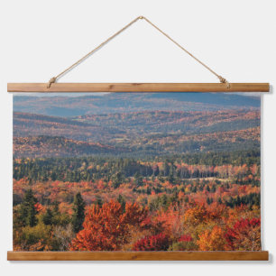 Weißer Wald New Hampshire Wandteppich Mit Holzrahmen