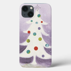 Weißer Weihnachtsbaum Case-Mate iPhone Hülle