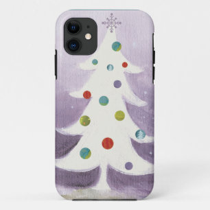 Weißer Weihnachtsbaum Case-Mate iPhone Hülle