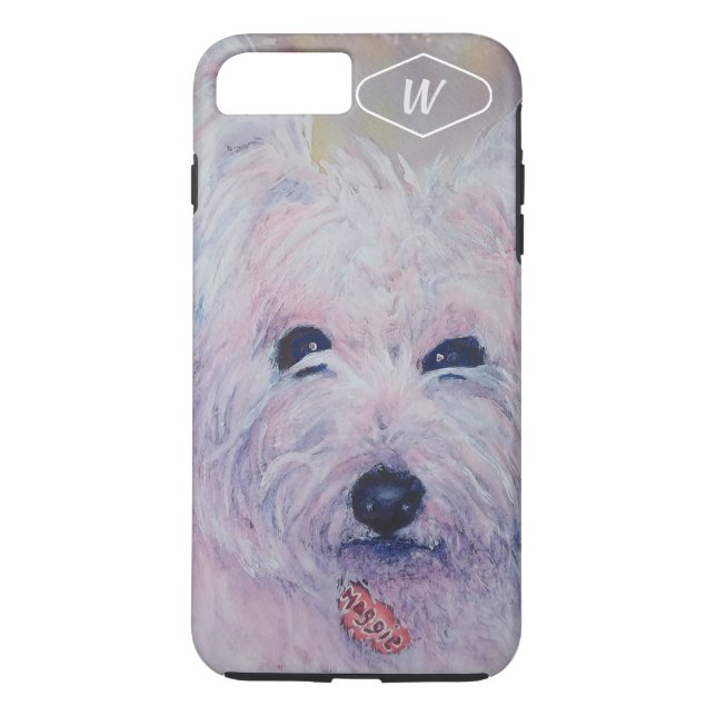 WEISSER WESTLICHER HIGHLAND TERRIER Case-Mate iPhone HÜLLE (Rückseite)