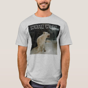 Weißer Wolf T-Shirt