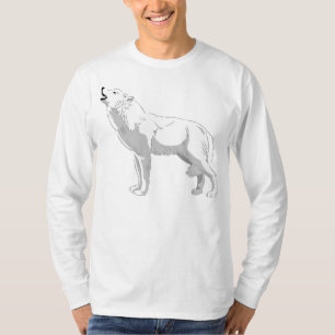 Weißer Wolf T-Shirt