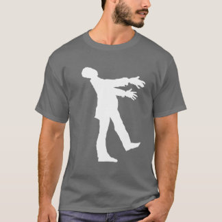 Weißer Zombie-T - Shirt