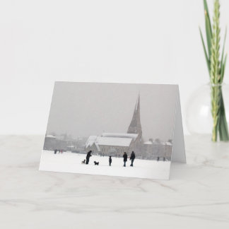 Weißes Blackheath Feiertagskarte