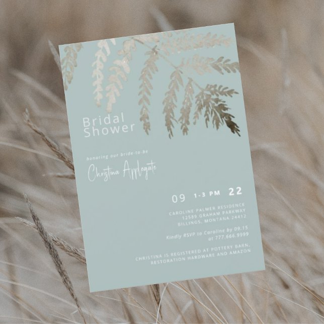 Weißes Brautparty Einladung (Von Creator hochgeladen)