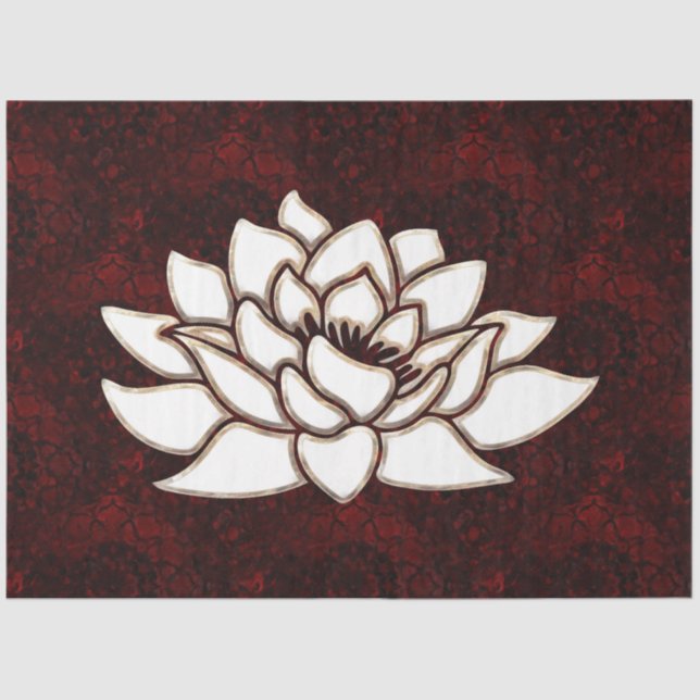 Weißes C-Gewebe Seidenpapier (Vorderseite)