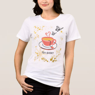 Weißes Damen T-Shirt Tri-Blend Shirt