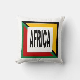 Weißes Dekorationskissen DESIGN AFRICA Kissen