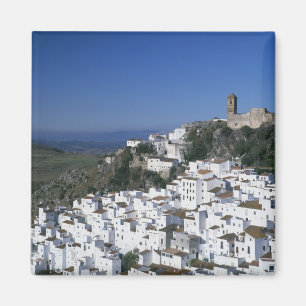 Weißes Dorf Casares, Andalusien, Spanien 2 Magnet