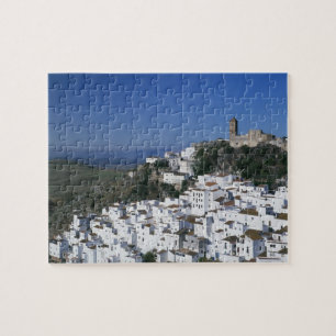 Weißes Dorf Casares, Andalusien, Spanien 2 Puzzle