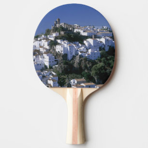 Weißes Dorf Casares, Andalusien, Spanien Tischtennis Schläger