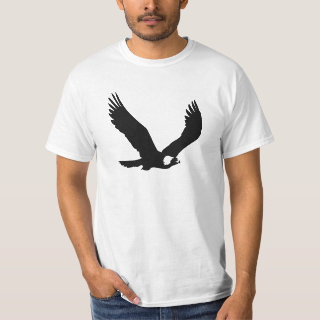 Weißes Eagle T-Shirt (Vorderseite)