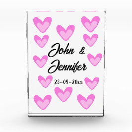 Weißes, einfaches Kleinstschreiben Fotoblock