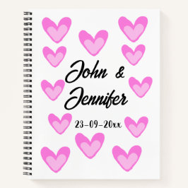 Weißes, einfaches Kleinstschreiben Notizbuch