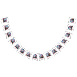 Weißes Einhorn mit Flügeln - Magic Queen Wimpelkette