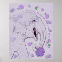 Weißes Elefantengeschenk