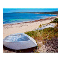 Weißes Foto am Strand Golden Sands Blue Sea