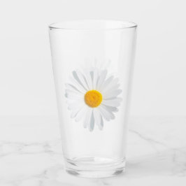 weißes Gänseblümchen Glas