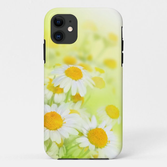 Weißes Gänseblümchen iPhone Fall Case-Mate iPhone Hülle (Rückseite)
