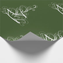 Weißes grünes Hintergrundpapier