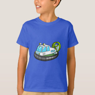 Weißes, grünes und schwarzes T-Shirt