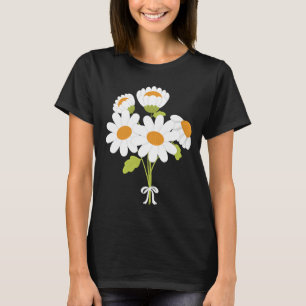 Weißes Halbbündel T-Shirt