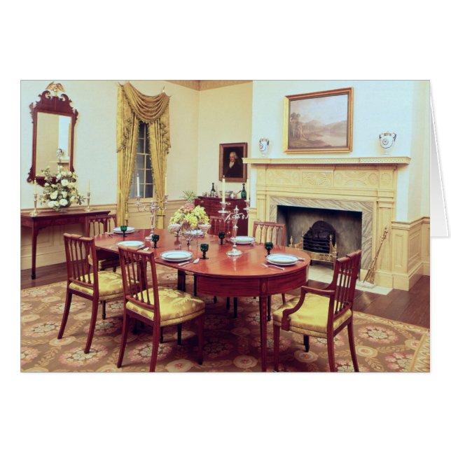 Weißes Hall-Esszimmer, nahe Charleston (Vorderseite (Horizontal))