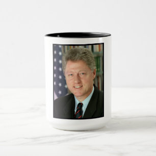 Weißes Haus Foto von Präsident Bill Clinton Tasse