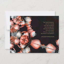 "Weißes Herz in schwarz von Sonne" & Indifferenz Postkarte