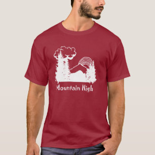 Weißes hohes Logo-T-Shirt Mt T-Shirt