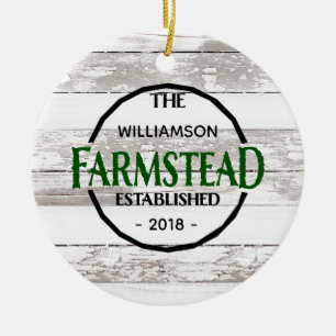 Weißes hölzernes keramik ornament