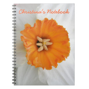 Weißes, individualisierbares Notebook Notizblock