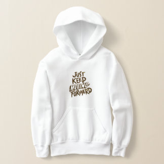 Weißes, individuelles Gehäuse mit Taschen Hoodie