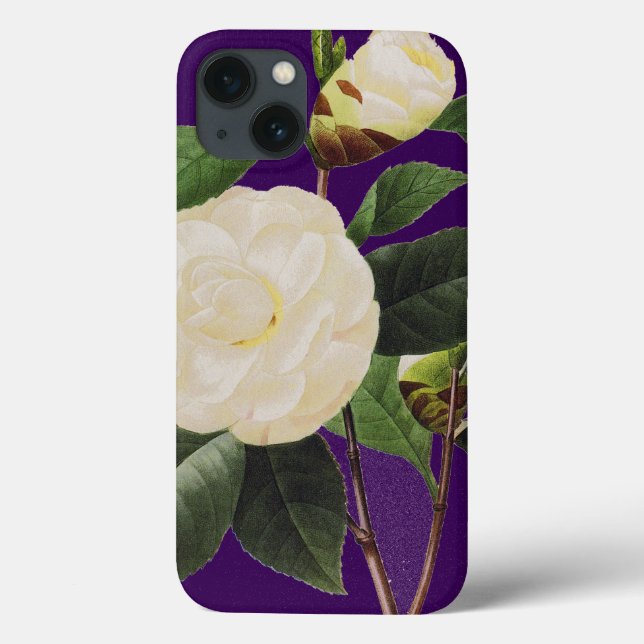 Weißes Kamelien, 1833 Case-Mate iPhone Hülle (Rückseite)