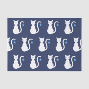 Weißes Katzen-Tissue-Papier Seidenpapier