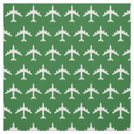 Weißes KC-135-Tankflugzeug auf grünem Boden Stoff