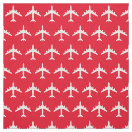 Weißes KC-135 Tankflugzeug auf rotem Stoff