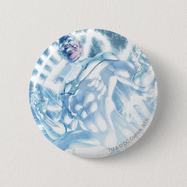 Weißes Laternen-Korps - Farbe Button (Vorderseite)