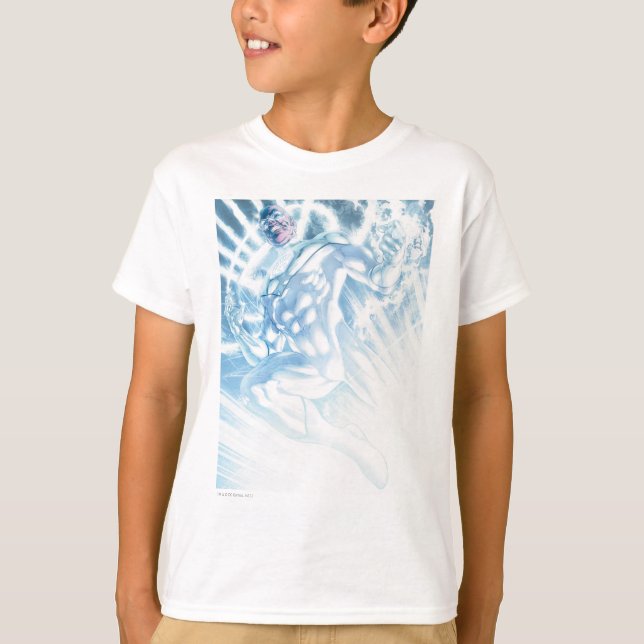 Weißes Laternenkorps - Farbe T-Shirt (Vorderseite)