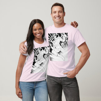 Weißes Laternenkorps T-Shirt