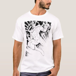 Weißes Laternenkorps T-Shirt