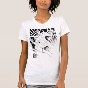 Weißes Laternenkorps T-Shirt