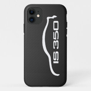 Weißes Logo der Silhouette-IS350 mit Case-Mate iPhone Hülle