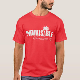Weißes Logo des T - Shirt unteilbarer Männer