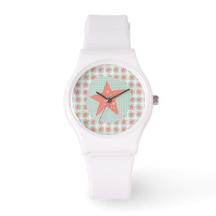 Weißes Meer Armbanduhr