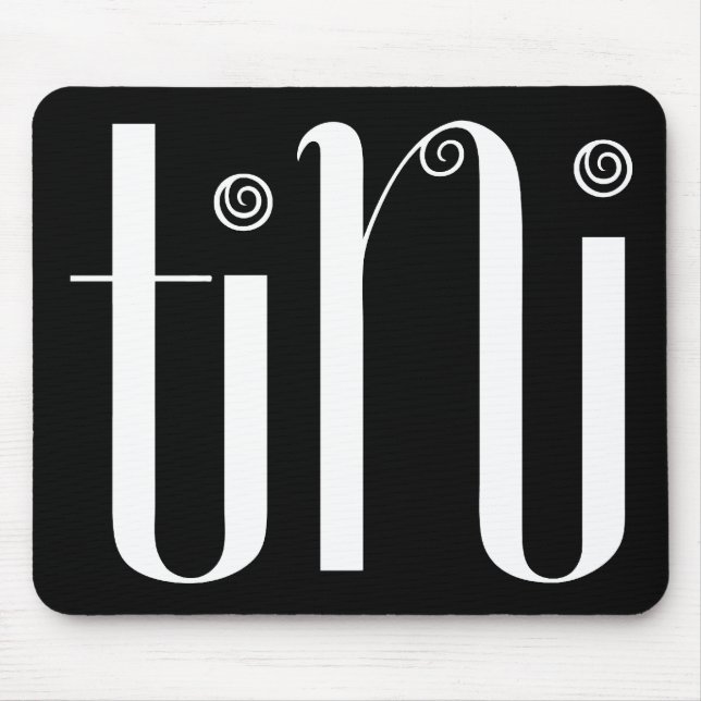 Weißes Mousepad (Vorne)