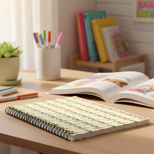 Weißes Notebook Notizblock