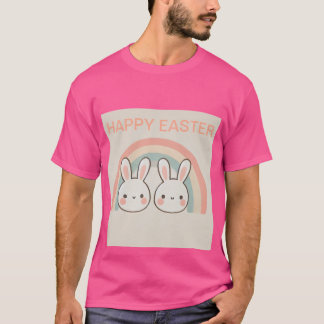 weißes OsterShirt T-Shirt